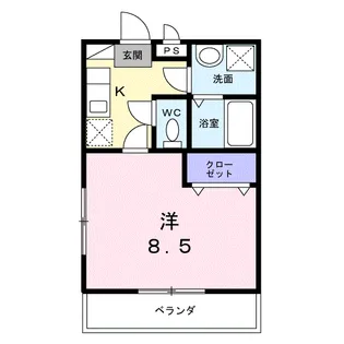 マレッサ【2階】の間取り