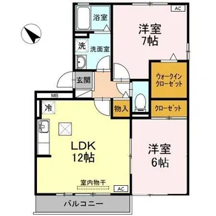 TOI ET MOI(トワエモア) 壱番館【1階】の間取り