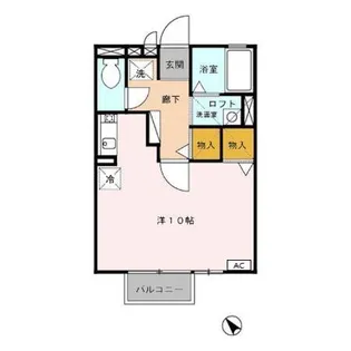マーメゾンK【2階】の間取り