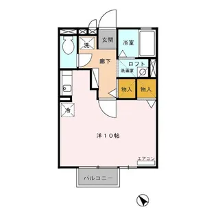 マーメゾンK【2階】の間取り