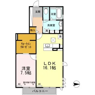 サステイナブルハウス【1階】の間取り