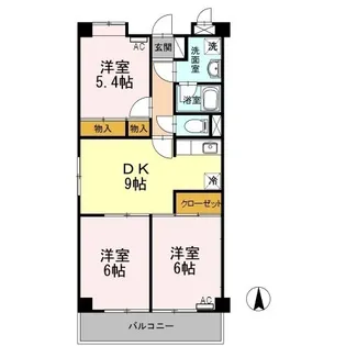 エナジー高橋【2階】の間取り