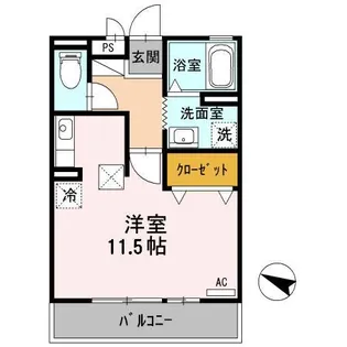 ジュネス【2階】の間取り