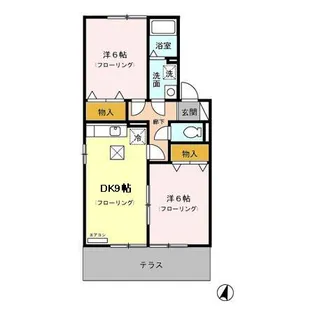 マーメゾン和田【1階】の間取り