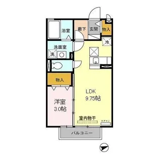 ヴェルデ 壱町田【2階】の間取り