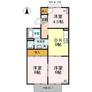 メゾンSEKI【1階】の間取り
