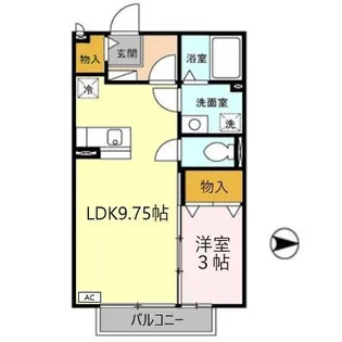 チェリー アベニュー【2階】の間取り