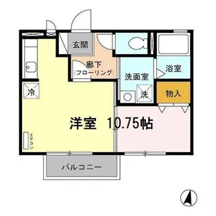 グランフォート【1階】の間取り