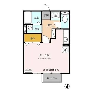 プレミール【1階】の間取り