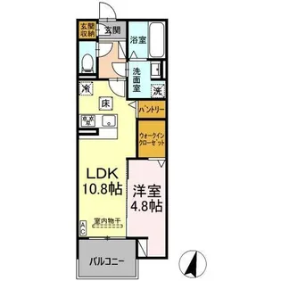 DIOSPERSIMMON長泉 I棟【1階】の間取り