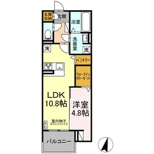 DiosPersimmon長泉 I棟【2階】の間取り