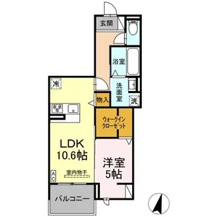 DiosPersimmon長泉 I棟【3階】の間取り