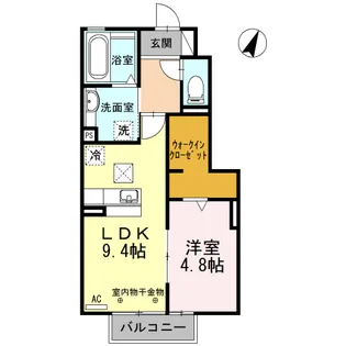 レガーロ【1階】の間取り