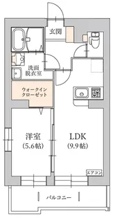 ルリアン【4階】の間取り