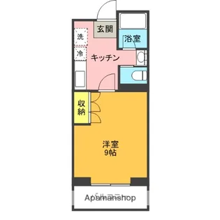 小坂マンション【315号室】の間取り