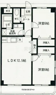 ユニヴェールKODAMA【3階】の間取り