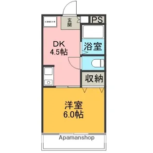 Jハイツ【2階】の間取り