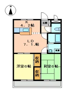 ディスカバリー柿田Ⅱ【1階】の間取り