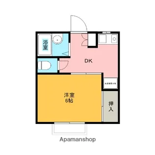 パークサイドプレジール【1階】の間取り