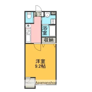 フィールドワン【3階】の間取り
