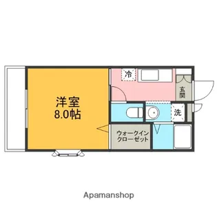 静岡県三島市大宮町3丁目【アパート】の間取り