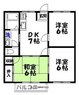 プレアデス【1階】の間取り