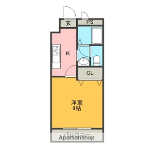 SEZON10【(301)号室】の間取り