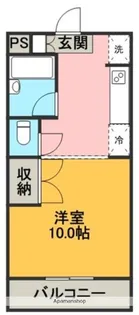 コンシェルジュ モリシマ【1階】の間取り