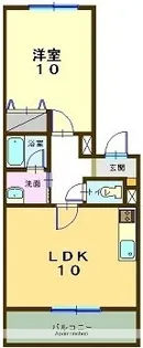 ヴィブレつばさⅢ【2階】の間取り