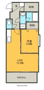 グランマレ・テルツォ【3階】の間取り