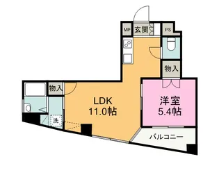 プライム21【6階】の間取り