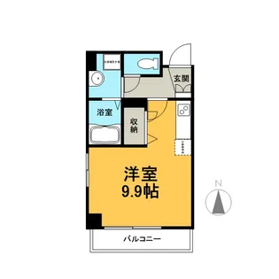 アビターレ平町【1階】の間取り