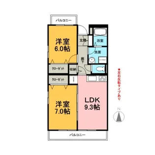 ヴィクトリーI【2階】の間取り