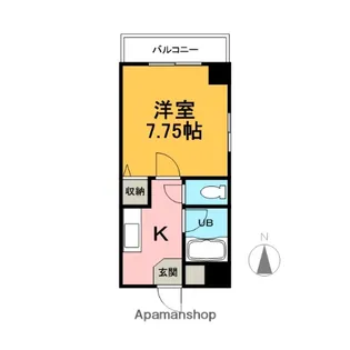 リエス沼津平町【7階】の間取り