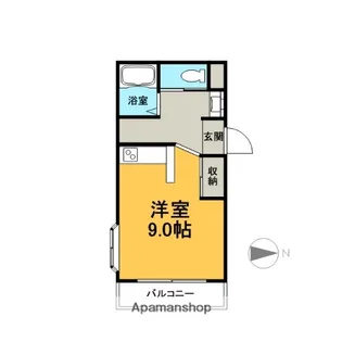 グローリアレジデンス【3階】の間取り