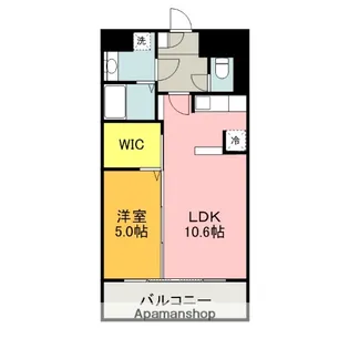 ティアラ川村【3階】の間取り