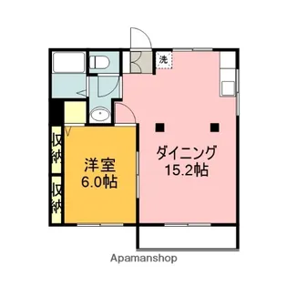 グリーンコーポラス【1階】の間取り