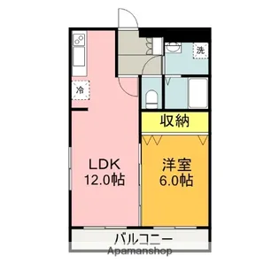 ヴィガラスM【5階】の間取り