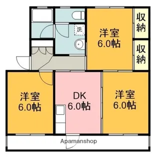 3DKの間取り画像