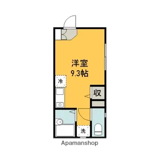まるやビル【3B号室】の間取り