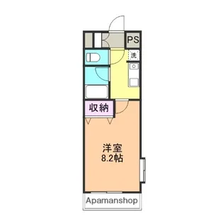 クレアトゥール松乃【2階】の間取り