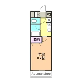 クレアトゥール松乃【3階】の間取り