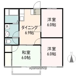 プレアデス【1階】の間取り