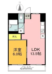 田代マンション【1階】の間取り