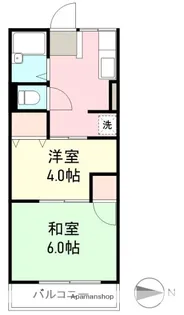 シャローム【204号室】の間取り