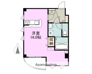 アルグラン【4階】の間取り