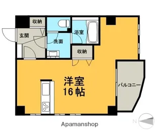 アルグラン【2階】の間取り