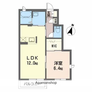 エスポワール塩満【B101号室】の間取り