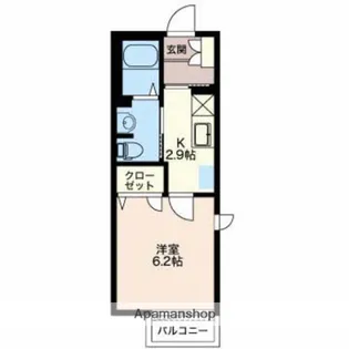 シャーメゾン07【2階】の間取り
