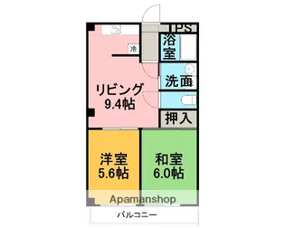 ローレルハイム【2階】の間取り